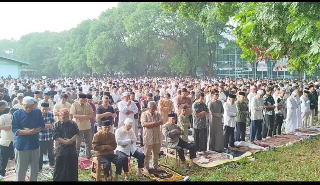 Tersebar di 20 Kecamatan, Warga Muhammadiyah Bandung Antusias Mengikuti Solat Idul Fitri 1447 H yang Digelar Hari Ini